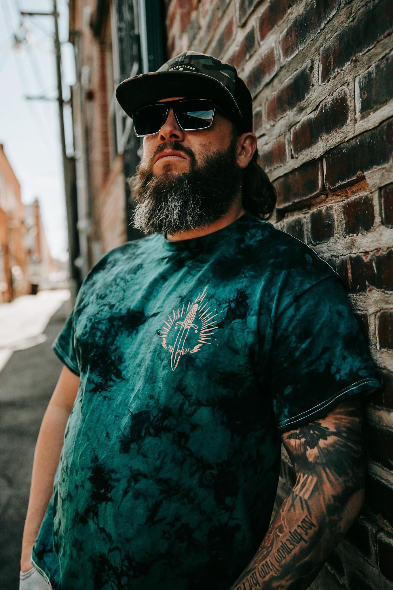 Tie Dye Hide & Watch - Short Sleeve Shirt