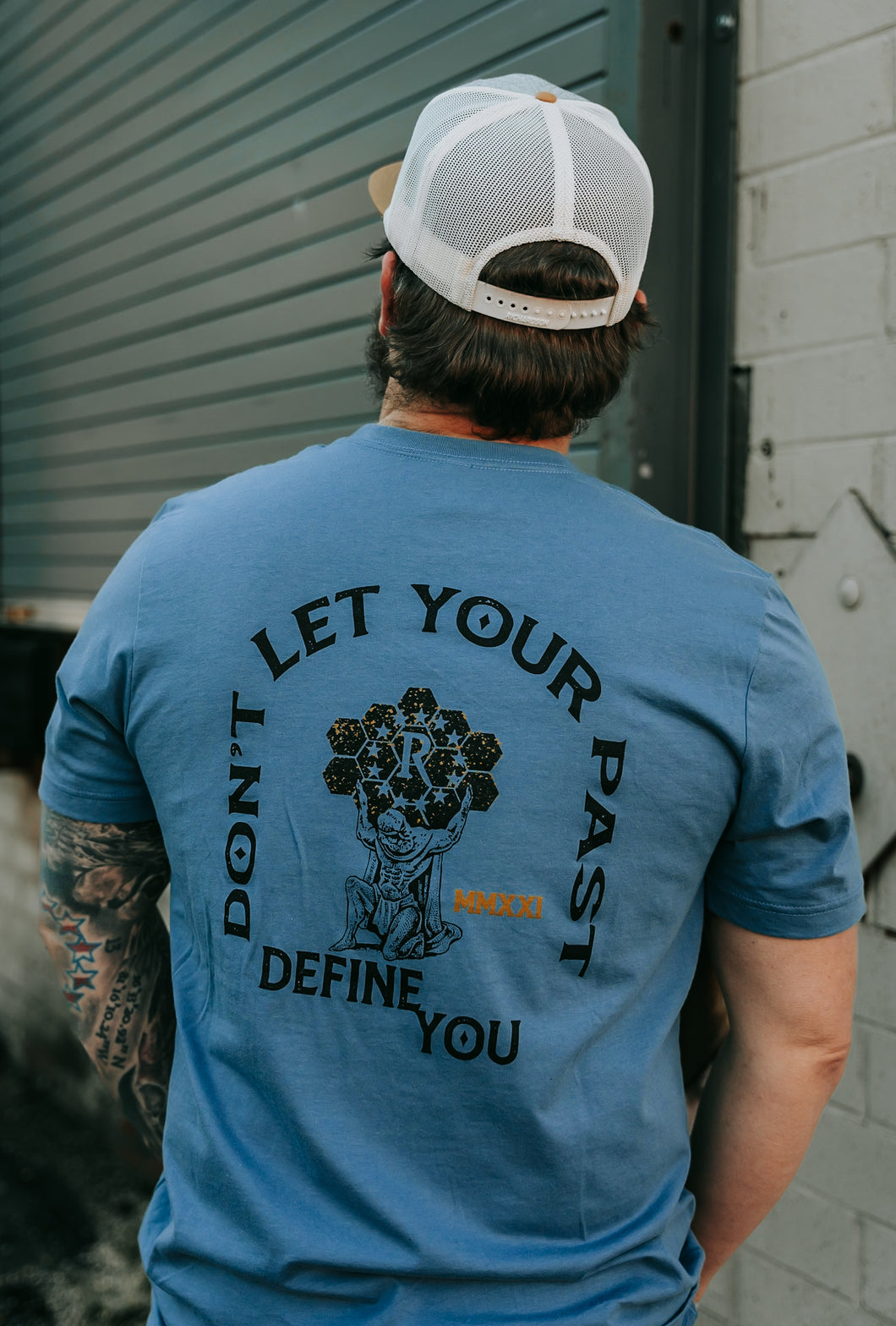 Don't Let Your Past Define You Short Sleeve